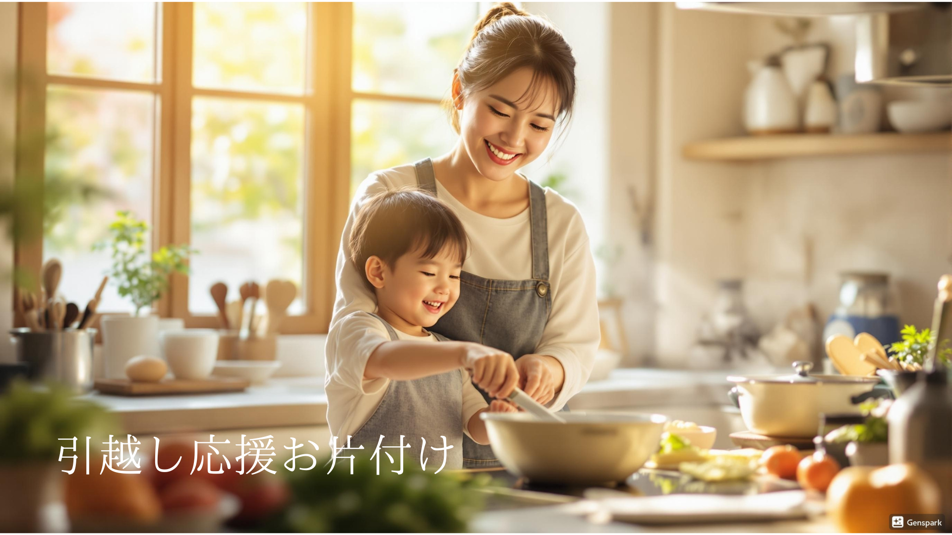 お引越し前の応援お片付け